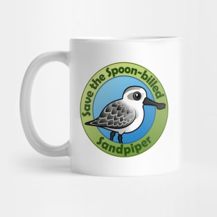 Save the Spoon-billed Sandpiper Mug